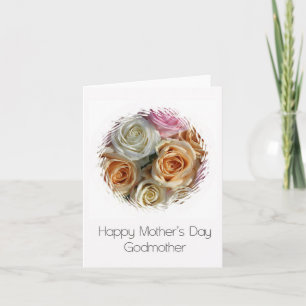 Godmother    Happy Mother's Day rose card