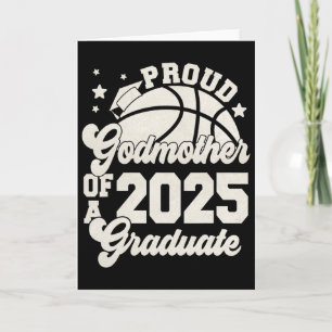 Godmother Of A 2025 Graduate Senior Graduation Ske Card