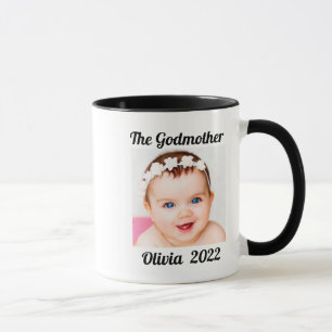 Godmother of Goddaughter Personalised Photo Name Mug