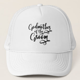 Godmother of the Groom Trucker Hat