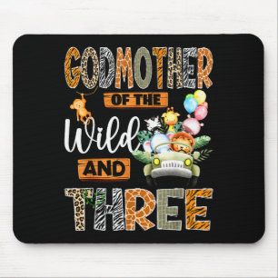 Godmother Of The Wild & Three 3rd Birthday Boy Mouse Mat