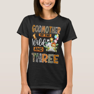 Godmother Of The Wild & Three 3rd Birthday Boy T-Shirt