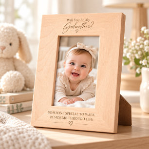 Godmother Proposal Picture Frame Gift