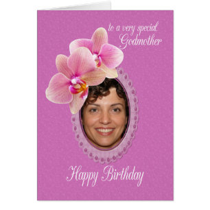 Godmother Special Birthday Wishes Orchids
