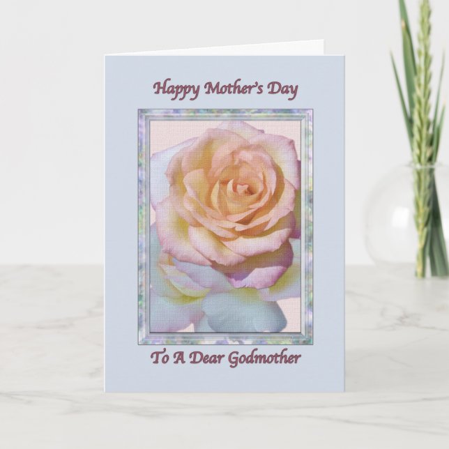 Godmother's Mother's Day Card (Front)