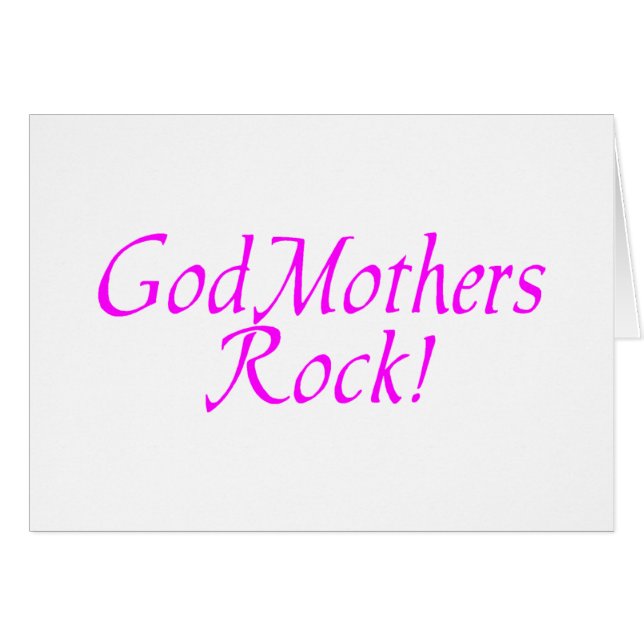 GodMothers Rock! (Front Horizontal)