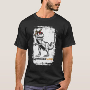 Godmothersaurus Rex Mum Dinosaur Rex Godmother Sau T-Shirt