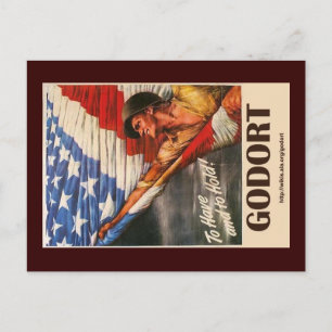 GODORT - To Have & To Hold Postcard