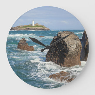 Godrevy Lighthouse Large Clock