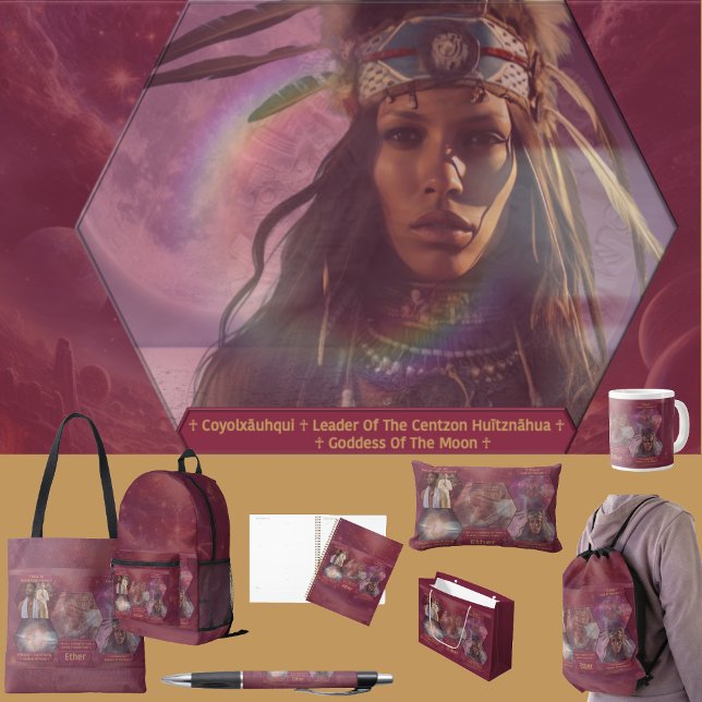 “Gods and Goddess Of Ether”  Planner (Get the full “Gods + Goddesses Of Ether” collection at: https://bit.ly/OurAncestorsZazzle)