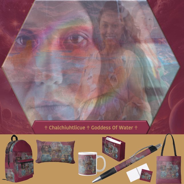 Gods and Goddess Of Water Gift Bag (Get the full “Gods + Goddesses Of Water” collection: https://bit.ly/OurAncestorsZazzle.)
