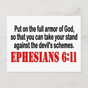 God's Armour Postcard