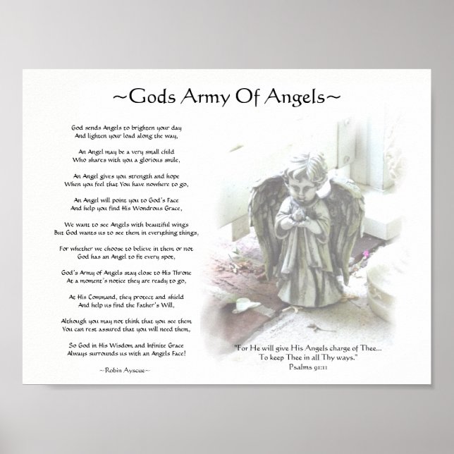 GODS ARMY OF ANGELS POSTER (Front)