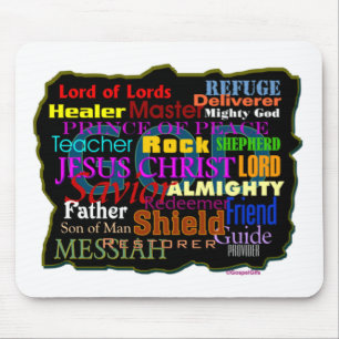 God's Attributes Mouse Mat