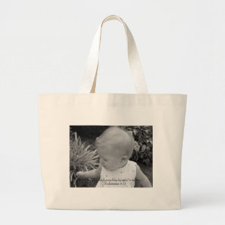 God's Beauty Large Tote Bag