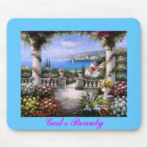 God's Beauty Mouse Mat