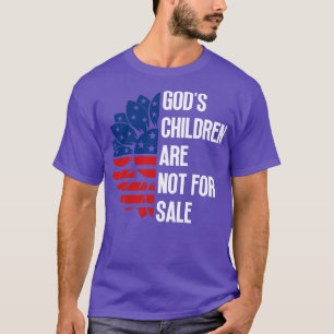 Gods Children Are Not For Sale 7 T-Shirt