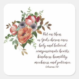 God's chosen ones sticker
