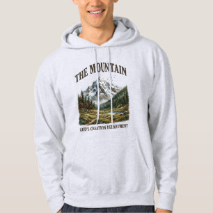 God's Creation Mountain Christian Hoodie