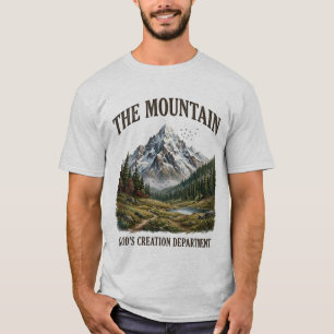 God's Creation Mountain Christian T-Shirt
