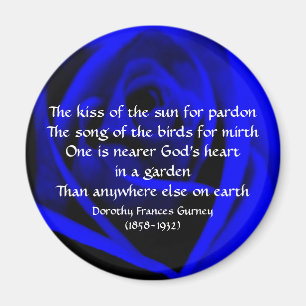 God's Garden Poem - magnet
