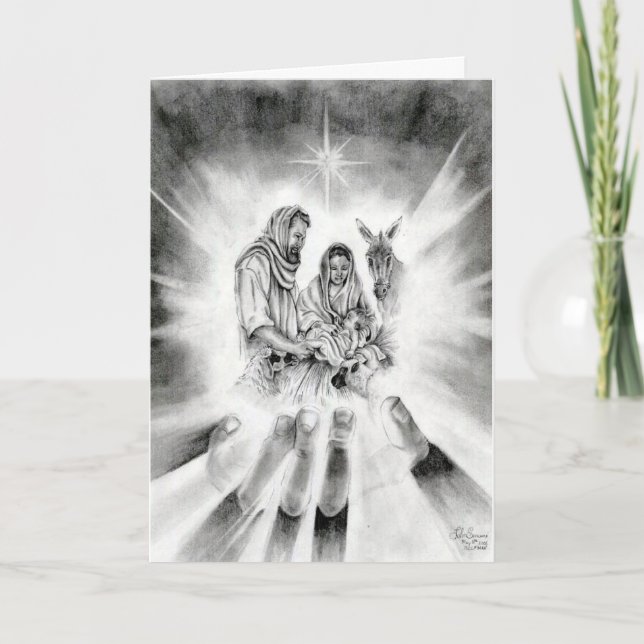 Gods gift holiday card (Front)