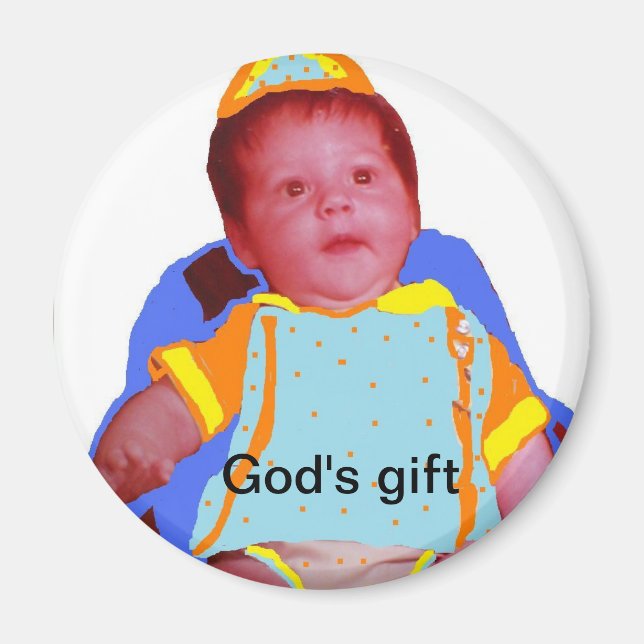 God's Gift Magnet (Front)