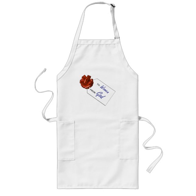 Gods Gift to Women Long Apron (Front)