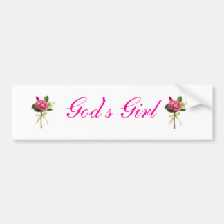 Gods Girl Bumper Sticker