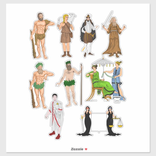 Gods Goddess Fantasy fairytale People Cartoon art (Sheet)