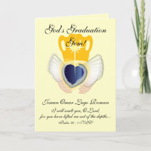 God's Graduation Gem!-Customise Card