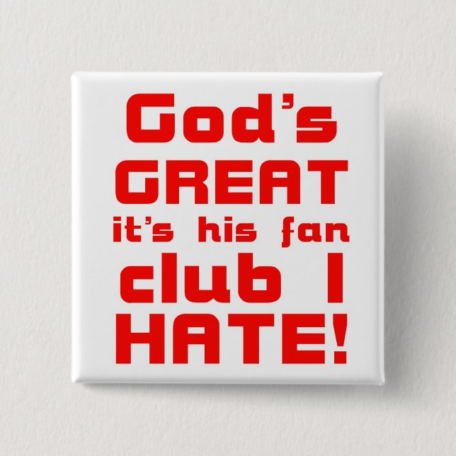 Gods Great3 Button (Front)