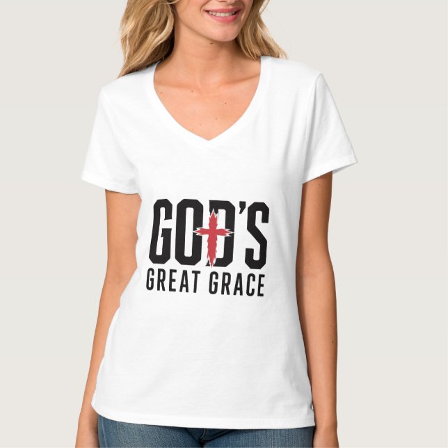 God's Great Grace T-Shirt (Front)