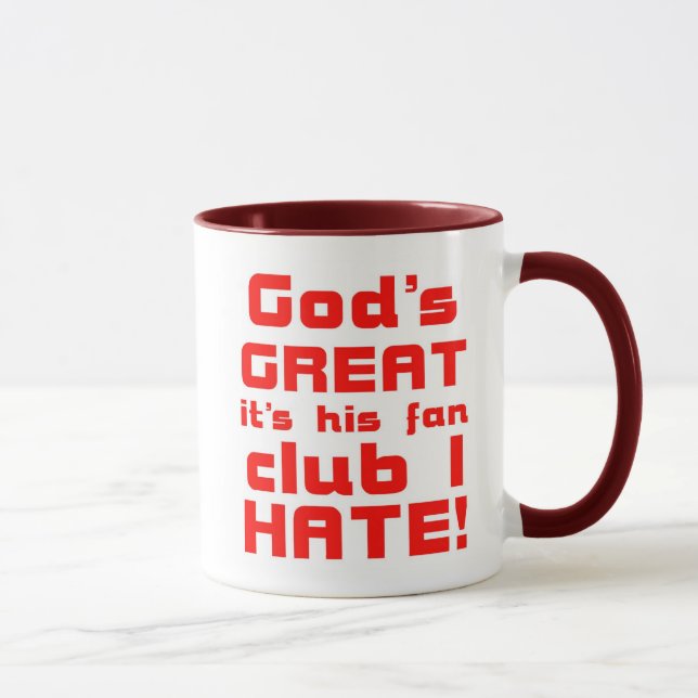 Gods Great Mug (Right)