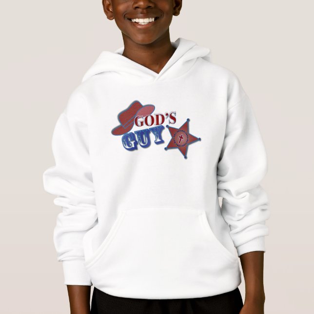 God's guy childen's hoodie (Front)