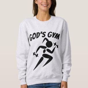 GOD'S GYM, Ladies Christian T-Shirts