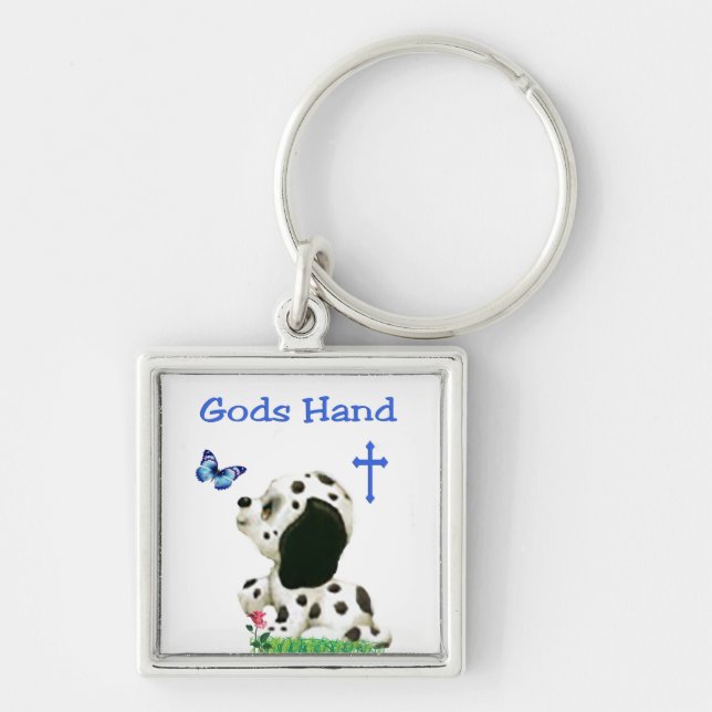 Gods hand key ring (Front)