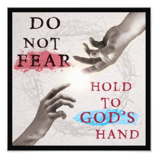 God's Hand Photo Print