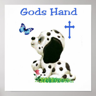 Gods hand poster