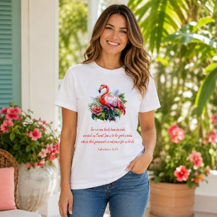 God's Handiwork Flamingo T-Shirt