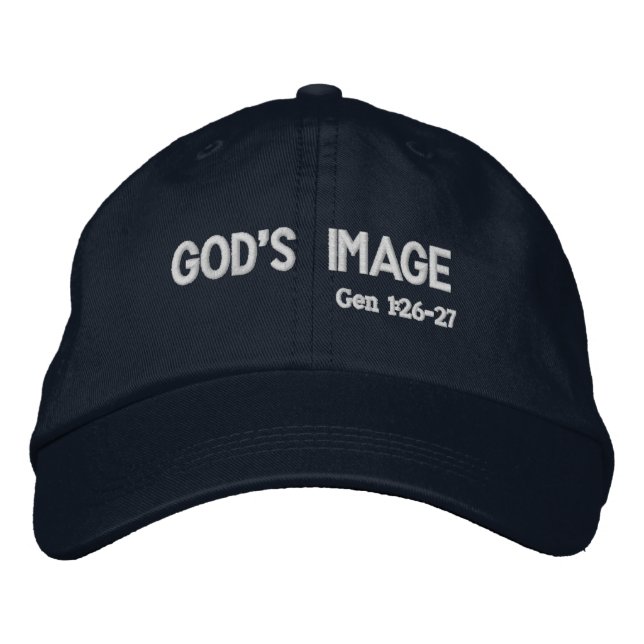 God's Image  Embroidered Hat (Front)