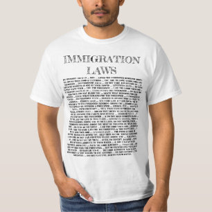 God's Immigration Laws T-Shirt
