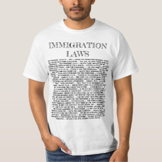 God's Immigration Laws T-Shirt