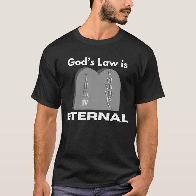 God's Law t-shirt (Front)