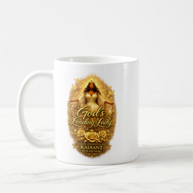 God's Leading Lady Coffee Mug (Left)