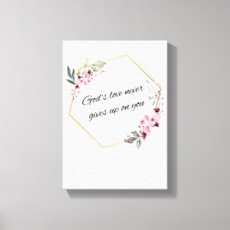 God's Love  Canvas Print
