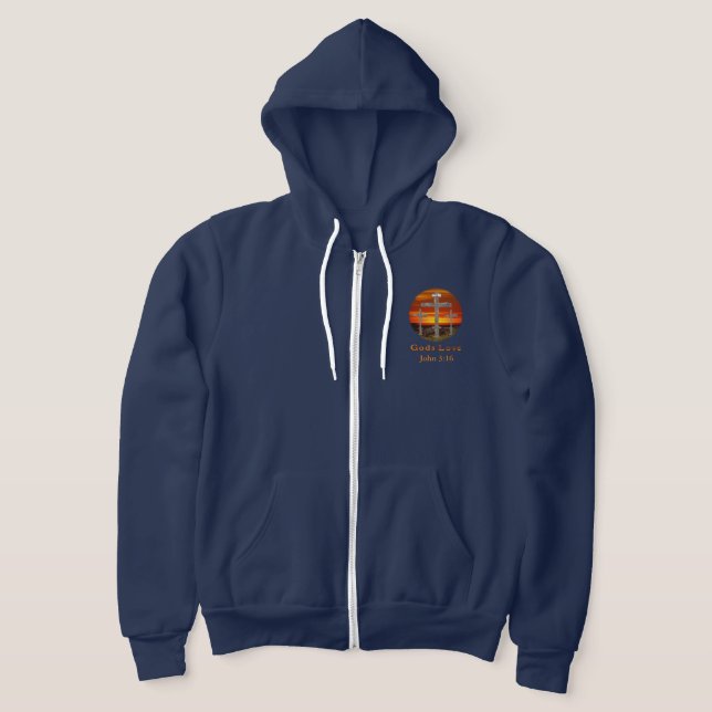 Gods Love Hoodie (Laydown)