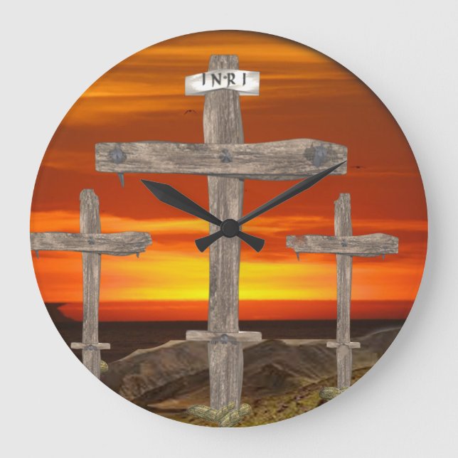 Gods Love Large Clock (Front)