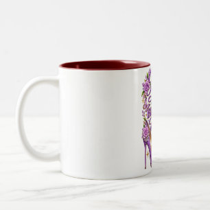 Gods love makes birthdays beautiful Two-Tone coffee mug