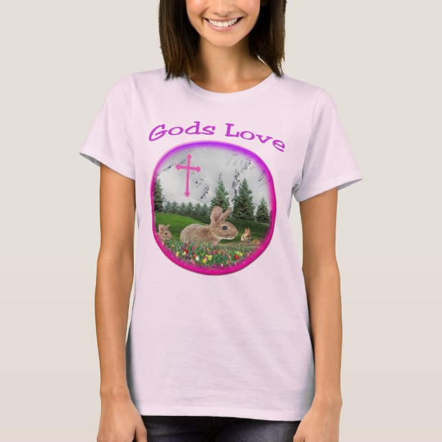 gods Love T-Shirt (Front)